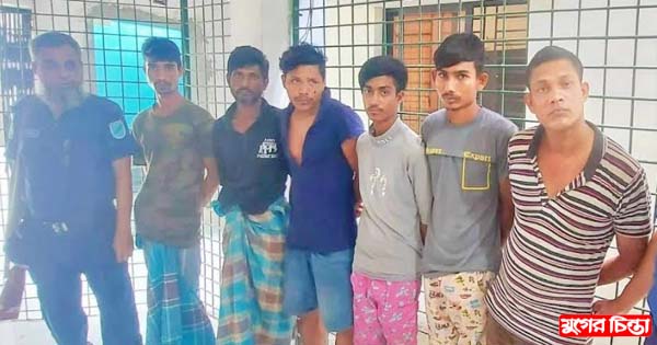 ঢাকা-চট্টগ্রাম মহাসড়কে ডাকাতির প্রস্তুতিকালে ছয় ডাকাত গ্রেফতার