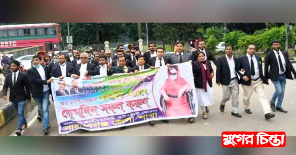 আইনজীবী সমাবেশে নারায়ণগঞ্জ জেলা জাতীয়তাবাদী আইনজীবী ফোরাম