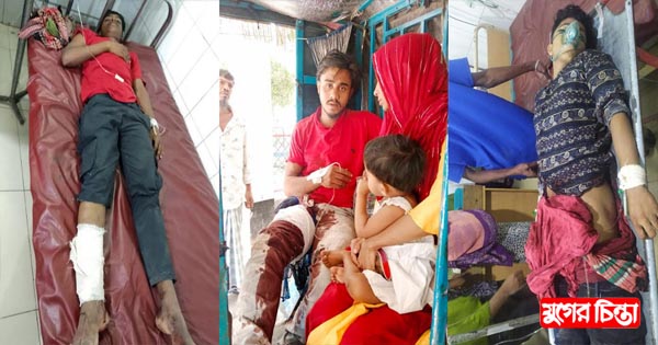 রূপগঞ্জে দুই গ্রুপের সংঘর্ষে গুলিবিদ্ধসহ আহত ১৫