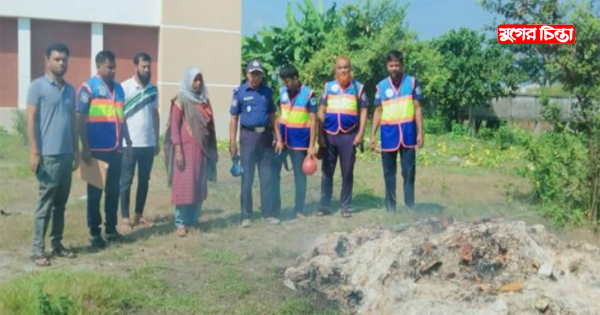 আড়াইহাজারে জব্দকৃত ৫০ হাজার&nbsp;মিটার কারেন্ট জাল পুড়িয়ে ধ্বংস