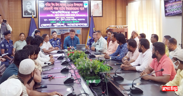 জোরপূর্বক হাটে গরু তোলার চেষ্টা করলে&nbsp;ডাকাতি মামলা হবে : এসপি