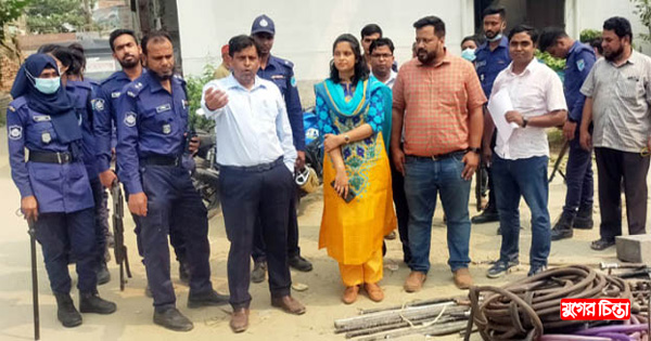 সিদ্ধিরগঞ্জে তিতাসের অভিযানে দুটি&nbsp;কারখানাকে দুই লাখ টাকা জরিমানা