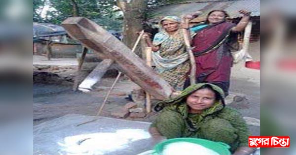 কালের পরিবর্তনে বন্দর থেকে হারিয়ে গেছে ঢেঁকি শিল্প