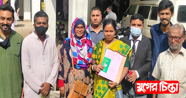 ১৩, ১৪, ১৫নং ওয়ার্ডে মনোনয়নপত্র সংগ্রহ করলেন পপি সরকার