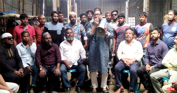 বিলাস নগরে চেয়ারম্যান প্রার্থী ফাইজুলের&nbsp;নির্বাচনী উঠান বৈঠক