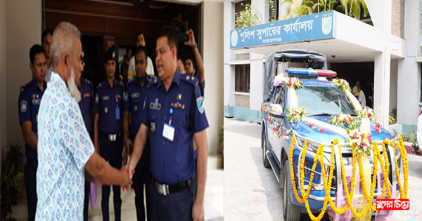 পুষ্প সজ্জিত গাড়িতে বাড়ি&nbsp;ফিরলেন নূর মোহাম্মদ