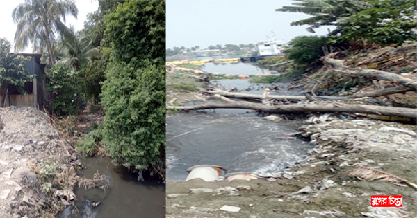 দখল-দূষণে শীতলক্ষ্যা নদী মৃতপ্রায়