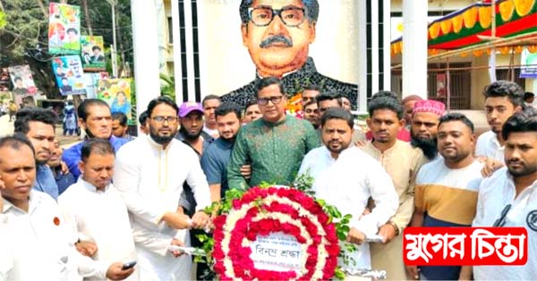 স্বাধীনতা দিবসে দীপক কুমার বনিক দীপুর শ্রদ্ধা নিবেদন