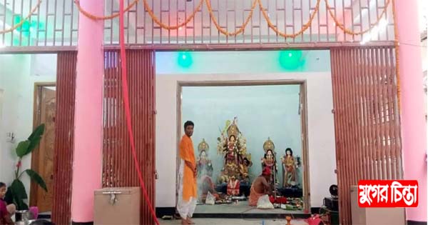চাষাড়ায় গোপাল জিউর মন্দিরের নবনির্মিত ভবনের শুভ উদ্বোধন