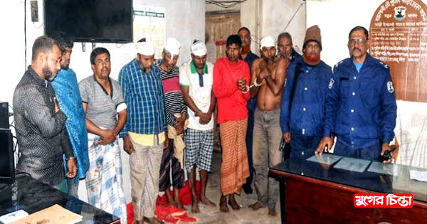 ধলেশ্বরীতে ডাকাতির সময় গ্রেপ্তার ৮,&nbsp;আহত দুই পুলিশ সদস্য