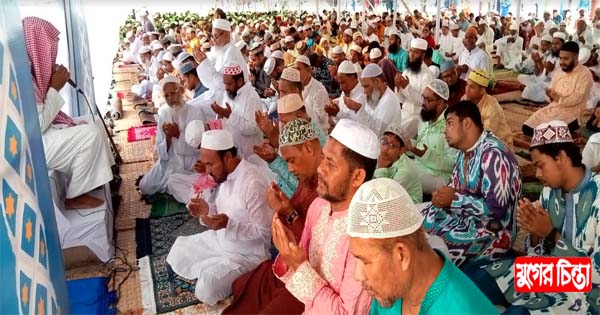 খানপুর হাসপাতাল রোডে &nbsp;ঈদ জামাত অনুষ্ঠিত