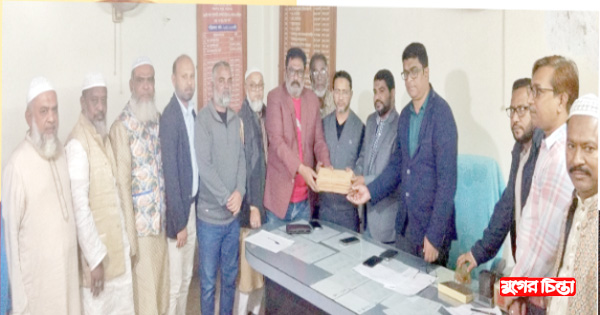 সম্মিলিত হোসিয়ারী মালিক ঐক্য পরিষদের প্রার্থীদের মনোনয়ন জমা