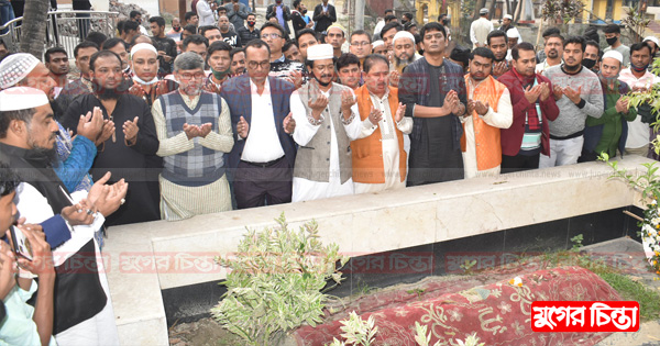 নাসিম ওসমানের কবর জিয়ারতের মধ্যে দিয়ে আফজালের প্রচারণা শুরু