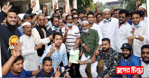 নাসিক ১১নং ওয়ার্ড কাউন্সিলর পদে  ঝন্টু&rsquo;র মনোনয়ন সংগ্রহ