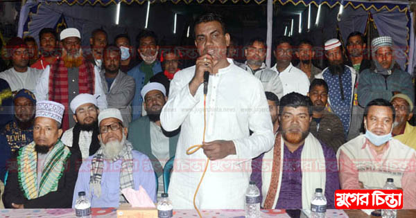 জালকুড়িতে কাউন্সিলর ইস্রাফিল  প্রধানের উঠান বৈঠক