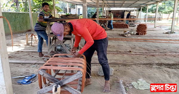 সুতার রশিতে স্বাবলম্বী পাঁচ শতাধিক শ্রমিক