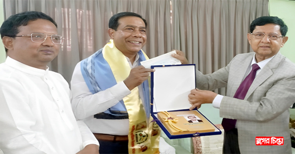 সমাজসেবায় নারায়ণগঞ্জের শ্রেষ্ঠ সন্তান মডেল গ্রুপের মাসুদুজ্জামান