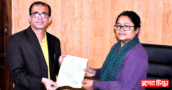 মনোনয়নপত্র জমা দিলেন ৩ নং ওয়ার্ডের কাউন্সিলর পদপ্রার্থী খসরু