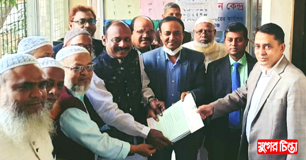 ১৪নং ওয়ার্ডে কাউন্সিলর পদে মনোনয়নপত্র জমা দিলেন সফিউদ্দিন প্রধান