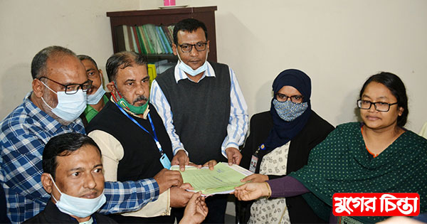 নাসিক ১২নং ওয়ার্ডে শকু&rsquo;র  মনোয়নপত্র দাখিল