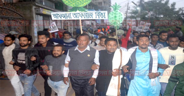 ১৬নং ওয়ার্ডে জনসাধারণের উদ্যোগে বিভা হাসান এর পক্ষে গণসংযোগ
