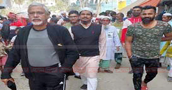 ২নং ওয়ার্ডে কাউন্সিলর প্রার্থী হাজী মো. শফিকুল ইসলামের গণসংযোগ