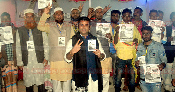৭ নং ওয়ার্ডে কাউন্সিলর প্রার্থী ফজলুল হক জুয়েলের গণসংযোগ