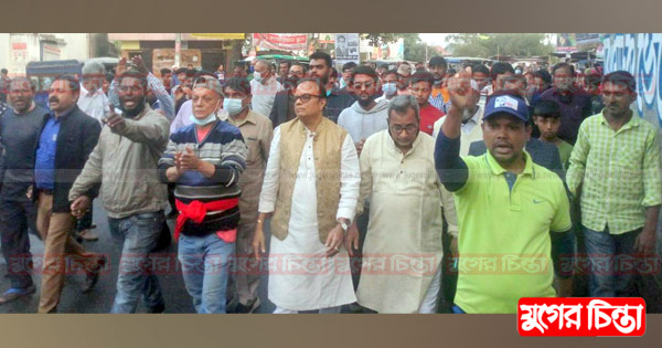১১নং ওয়ার্ডে কাউন্সিলর প্রার্থী সেলিম  আহমেদ হেনার ব্যাপক প্রচারণ