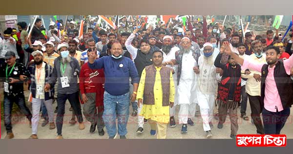৮নং ওয়ার্ডে করাত মার্কা নিয়ে রুহুল আমিন মোল্লার ব্যাপক গণসংযোগ