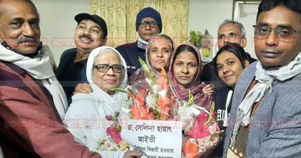 আইভীর হ্যাট্রিক জয়ে শ্বশুরবাড়ি রাজবাড়ী জেলায় উচ্ছ্বাস