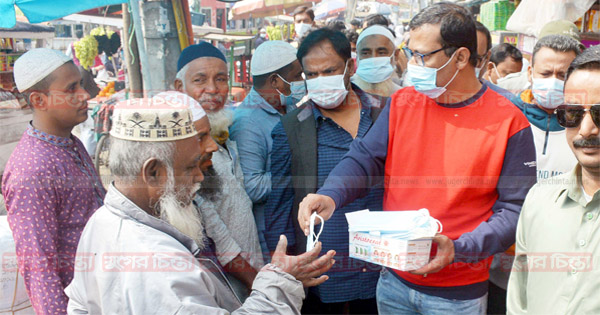 মাস্ক পড়ুন, সুস্থ থাকুন : কাউন্সিলর শকু