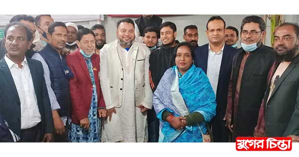 মেয়র আইভীর সাথে রফিকুল ইসলাম নান্নুর সৌজন্য সাক্ষাৎ ও কুশল বিনিময়
