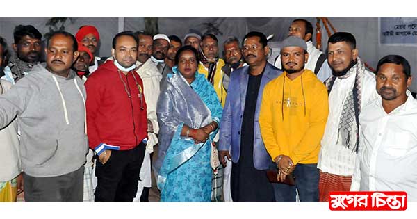 মেয়র আইভীর সাথে বন্দর খেয়াঘাট মাঝি সমিতির সৌজন্য সাক্ষাৎ