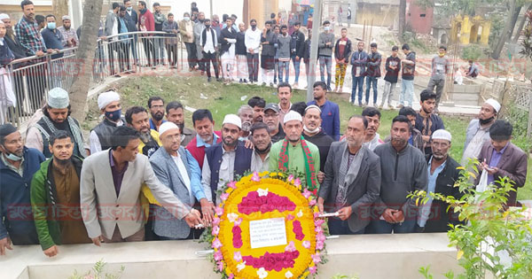এসটি আলমগীরের নেতৃত্বে নাসিম ওসমানের কবরে শ্রদ্ধা