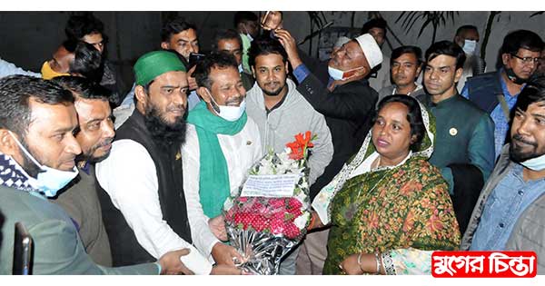 মেয়র আইভীর সাথে জেলা আওয়ামী মৎস্যজীবী লীগের সৌজন্য সাক্ষাৎ