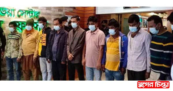 মূলহোতাসহ ডাকাত দলের সাতজন রিমাণ্ডে