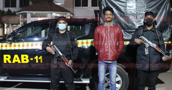 ওয়ারেন্টভুক্ত পলাতক আসামী মো. রতন গ্রেফতার