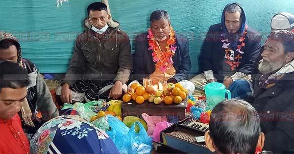 সোনারগাঁয়ে খাজার স্বরণে  বাউল গানের আসর