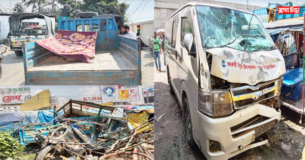 কাঁচপুরে মাইক্রোবাস-অটোরিকশা সংঘর্ষে নিহত বেড়ে ৫