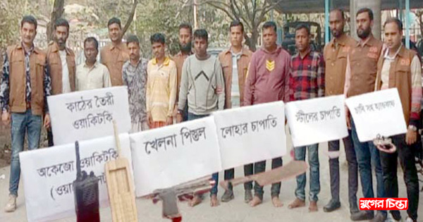 আসল ডিবির হাতে ডাকাতির সময় &nbsp;ভুয়া ডিবির ৬ সদস্য গ্রেফতার