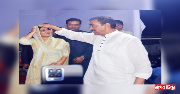 সাদিয়া আফরিনকে&nbsp;দোয়া শামীম ওসমানের