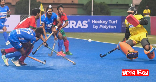ভারতের গোল বন্যায় ভাসলো বাংলাদেশ