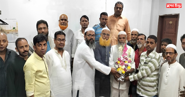 বন্দর থানা বিএনপির নব নির্বাচিতদের ফুলের শুভেচ্ছা