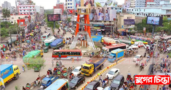 চাষাঢ়ায় ফুটওভার ব্রিজ নির্মাণের দাবি