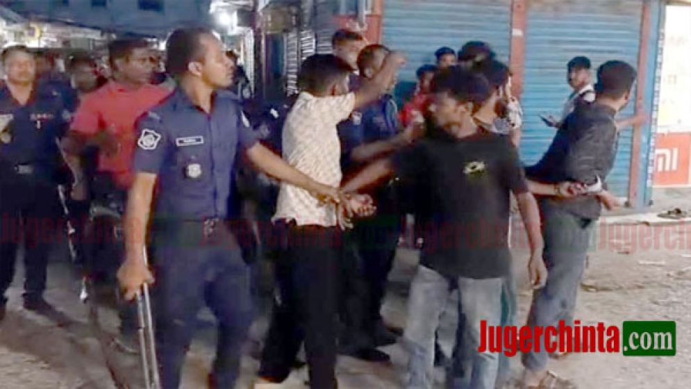 মাসদাইরের পুলিশের অভিযান, আটক ৫