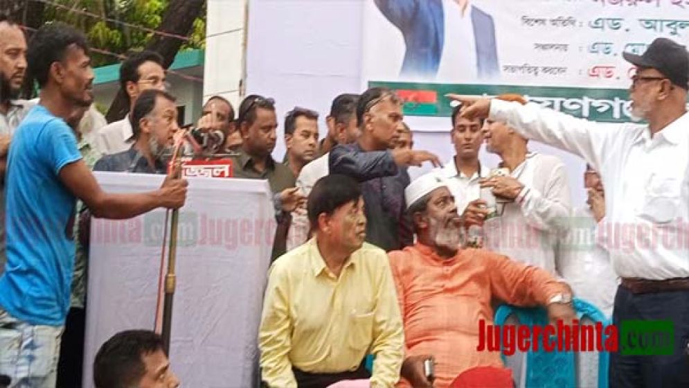 কথায় কথায় ধমক খান বিএনপির টিপু
